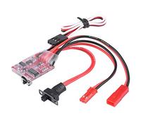 Funien Accessorio per Veicolo Modello 30A Controller per Interruttore Verricello ESC Spazzolato Alimentatore Durevole di Alta qualità Axial SCX10 CC01 HSP Auto Cingolata RC in
