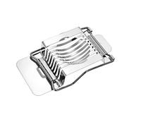 Funien Affetta Uova in Acciaio Inox, Affetta Facilmente Uova Sode, Burro e Formaggi Morbidi, Tiene Saldamente per un Taglio Preciso