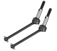 Funien Albero di Trasmissione RC Albero di Trasmissione CV Dogbone 2 Pezzi Acciaio Trattato Termicamente Rotazione Ad Ampio Angolo Facile Installazione per 3Rac