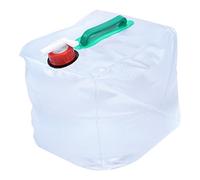 Funien Borsa per L'acqua Pieghevole, Contenitore per L'acqua da 10L/20L con Interruttore di Controllo del Flusso, Grande capacità, Pieghevole, Riutilizzabile, in PVC Campeggio (10 litri)