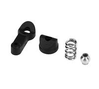 Funien Braccio Sterzo RC Braccio Servo Buffer RC Servo Risparmiatore per Auto Kit Sterzo con Protezione Buffer Materiale in Ferro PA per 1 16 Car