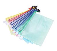 Funien Busta con Cerniera per Documenti, Porta File in Mesh A5 | Costruzione in PVC, tessuto resistente all\'acqua, comodo per l\'uso scolastico, facile accesso ai documenti, cerniera