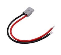 Funien Cavo di Collegamento per Carrello Elevatore Ad Alta capacità di Corrente 175A Filo Silicone Isolato per Spina Anderson con Terminale SC25-8, Caricabatterie, Inverter Potenza 17 Once