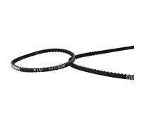 Funien Cinghia di Trasmissione per Auto RC Cinghia di Trasmissione Anteriore Set Cinghie Posteriori Prestazioni Stabili Facile Installazione Luce Pratica con 177T Posteriore 51 (Nera)
