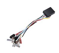 Funien Circuito Preamplificatore EQ a 2 Bande, Design a Doppio Potenziometro, Diminuisce il Rumore e Amplifica il Suono dei Bassi, Bilancia Volume per Pickup, con Accessori