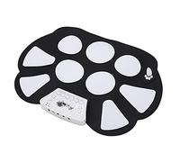 Funien Kit di Batteria Elettronico Portatile con Interfaccia USB, Esperienza di Drum Kit Reale per Praticanti, Drumerici Elettronici Portatili