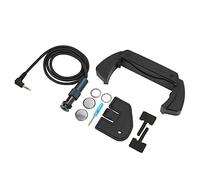 Funien Kit Pickup per Chitarra, Accessori Completi, Facile da Installare e Utilizzare, Alimentato a Batteria CR2032, Adatto per Fori Sonori Chitarra da 96-104 Mm di Diametro,