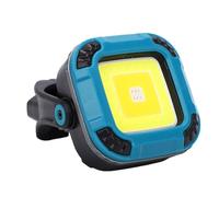 Funien Lampada da Lavoro Portatile con luminosità Multilivello e Base con Foro per Vite da 1/4, Adatta per Treppiedi e Sedie (W892-1 Blu)