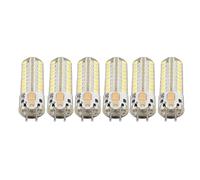 Funien Lampadina LED GY6.35 7W AC DC12V 700lm 72 LED 360 Gradi, Dissipazione del Calore Stabile, Luce a Lunga Durata per Lampade a Sospensione, Plafoniere con Materiale Siliconico (Illuminazione