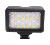 Funien Luce LED per Fotocamera Subacquea Impermeabile con Perline Ad Alta Potenza per Action Cam, Impermeabile Fino a 130 Piedi, Adatta Subacquei, Materiale PC