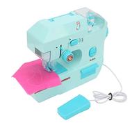 Funien Mini Macchina da Cucire Macchina da Cucire Portatile Piccola per Bambini ABS Superficie Liscia Compatta Leggera Interruttore a Pedale