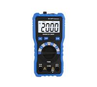 Funien Multimetro Digitale Ad Alta Tensione TRMS Multitester con Torcia Mantenimento Dati Spegnimento Automatico Elettricista Riparazione Fotovoltaico (SK-33PV)