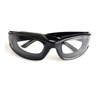 Funien Occhiali da Cipolla Antistrappo Occhiali da Taglio per Cipolla Antiappannamento Lenti Antiappannamento Protezione per gli Occhi Leggero Design Unisex pe (Nera)