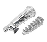 Funien Parti del Tritacarne, Albero a Vite per Spremipomodoro in Lega di Alluminio, Elevata Durata e Facile Installazione, Compatibile con L'attacco del Mixer 5#