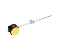 Funien Pedale per Battitore per Batteria in Silicone Rimbalzo Completo Dimensioni Compatte Leggero e Decorazione Ideale Suonare la Batteria