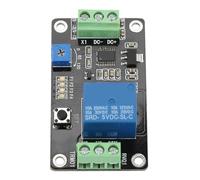Funien Relè Ritardato Modulo TRM01, Autobloccante, Interruttore Orario ON/OFF Super 5 V/12 V/24 V per Situazioni di Controllo Richiedono Autobloccante Ritardo, con Tempo di Ritardo (DC5V)