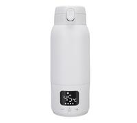 Funien Scaldalatte Portatile Scaldalatte per Bambini a Riscaldamento Rapido Efficiente per Viaggi, Bollitore Elettrico da Viaggio Ricaricabile in Acciaio Inossidabile 316 Uso Esterno