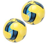 Funien Set di Pallone da Calcio Taglia 5, Palloni in PVC Durevole | Colori vivaci, uso interno ed esterno, include kit pompa
