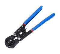 Funien Set di Strumenti di Crimpatura PEX Efficienti Anelli Serraggio in Acciaio Inossidabile 3/8-1 Pollici per Impianti Idraulici Fai-da-te, Impugnatura Ergonomica per Professionisti Raccordi PEX