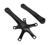 Funien Set Guarnitura da 165 Mm, Guarnitura con Struttura Robusta Realizzata con Materiali in Lega di Alluminio di Alta qualità Design Ergonomico, Ideale per la Guida su Strada e