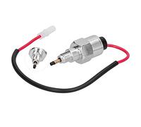 Funien Solenoide del Carburante del Carburatore, Facile da Installare, Sostituzione Diretta, Strumento da Giardino Affidabile.Realizzato in Materiale di Ferro di Alta qualità, Facile