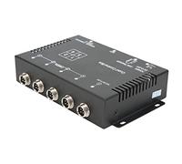 Funien Splitter Video a 4, Convertitore Video per Telecamera di Parcheggio, Interruttore Schermo Veicolo per Autobus, Camion, Rimorchio, con di Telecamere di Retromarcia, Numeri di