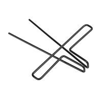 Funien Supporto per Pagine di Spartiti, per Libri di Spartiti, Robusto Supporto per Spartiti in Metallo per Pianoforte, Chitarra, Violino, Flauto, Leggero e Portatile, Ottimo per (Nera)