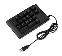 Funien Tastierino Numerico USB a 3 Colori Plug and Play Meccanico Touch Feeling per un Facile Inserimento dei Numeri Mini Tastierino per Sistemi