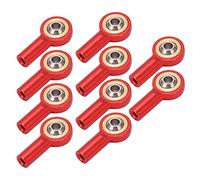 Funien Testa a Sfera RC M2 Testa a Sfera M2 Supporto per RC Link Lega di Alluminio Antiruggine Resistente Alla Corrosione Leggero Facile da Installare con Apertura d (Rossa)