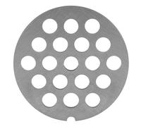 Funien Tritacarne con Piastra Affilata in Acciaio Al Carbonio, Installazione Facile e, Lavabile in Lavastoviglie, Ecologico, 62,8 Mm X 62,8 Mm X 5,5 Mm, Dimensioni Foro 3 Mm/5 (Piccolo foro rotondo