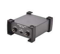 Funien Unità DI-Box passiva a 1 canale Eliminatore di ronzio Direct Box per strumenti da 1/4'' a XLR Trasformatore di impedenza professionale Isolatore audio DI Direct Box per tour e spettacoli dal vi