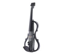 Funien Violino Elettrico Silenzioso in Fibra di Carbonio 4/4 Full Size con Pickup Professionale e Cordiera Intelligente, per Adolescenti Adulti Che Si Esercitano a Suonare (Tipo 2)