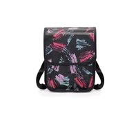 FuninCrea Borsa da manubrio per bicicletta, impermeabile, con scomparti a doppio strato, borsa per bicicletta, stereoscopica, borsa per manubrio, versatile accessorio per bicicletta (colorata)