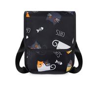 FuninCrea Borsa impermeabile per bicicletta, stereoscopica, con scomparti a doppio strato, versatile accessorio per manubrio