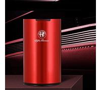 Funiur Posacenere per Auto per Alfa Romeo Giulia Mito Giulietta Spider GT Stelvio, Portacenere con Coperchio, Posacenere Portatile Staccabile per Casa Ufficio e Viaggi, Accessori Interni Auto