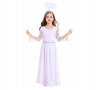 Funjoyz Costume da Angelo Bambini Bambina Vestito Piccolo per Natalizio Halloween Capodanno Carnevale Mascherata festa di Compleanno,Accessori di Abbigliamento,A2