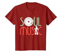 Funk Apparel Vintage 70s Costume Giradischi Musicali | Rare Soul Maglietta