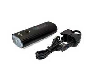 Funken Fanale Anteriore 2x Led Xpg Sensor 3000mah Li-poly Integrated Black