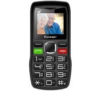 Funker C140 Classic 4G - Telefono cellulare per anziani con pulsante SOS - Tasti grandi e volume alto -USB-C - Batteria 1000 mAh - Grande schermo da 1,8 pollici - Facile da usare