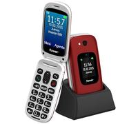 Funker E350 MAX Audio3 Plus 4G, telefono cellulare con coperchio facile da usare, tasti schermo grandi, audio Pro compatibile con apparecchi acustici, volume forte amplificatore, configurazione