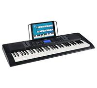 Funkey 61 Edition Pro Keyboard (300 suoni, 300 ritmi, 10 demo song, display LCD con visualizzazione dettagliata, porta MP3/USB, alimentatore, leggio) nero