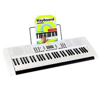 FunKey 61 Edition Pro Set Bianco incl. Scuola, Tastiera, 300 suoni