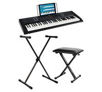 FunKey 61 Edition Set Nero incl. Supporto per Tastiera + Panchetta