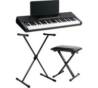 FunKey 61 MKII Tastiera nera Set tasti Supporto Panchina 300 suoni Ritmi MIDI