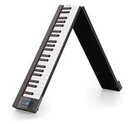 FunKey KP-88II Piano Pieghevole - Keyboard Pieghevole - 88 Tasti Standard Con Touch Sensibile - Batteria 1100 mAh - Altoparlanti - Include Borsa, Alimentatore & Pedale Sustain - Nero