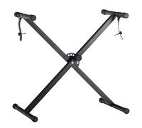 FunKey Mini-X-Keyboardstand nero, Chiusura rapida affidabile, 5 cm