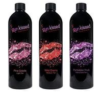 funkissed Premium ABBRONZATURA ARTIFICIALE SPRAY ABBRONZANTE SOLUZIONE - 3 x 1000ml Confezione Combo-Pack offerta. leggero, medio e scuro