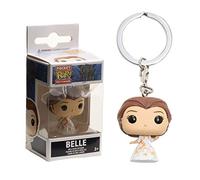 Funko 12397-PDQ Pocket Pop! Keychain Disney Beauty & The Beast 2017 Celebration Belle