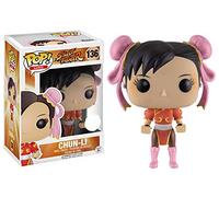 Funko 13445 - Street Fighter, Pop Vinyl Figure 136 Chun-Li Red Outfit