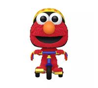 Funko Rider Barrio Sesamo Elmo On Trike Exclusive Figure Multicolor Bambini